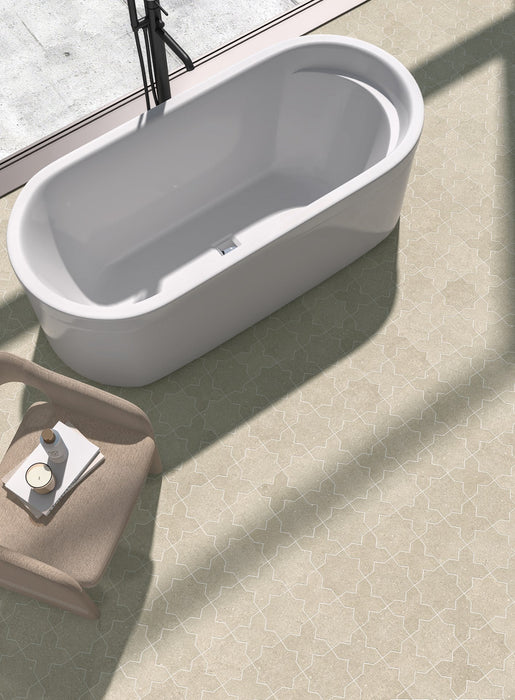 Muscat Sands Star & Cross Wall & Floor Tiles
