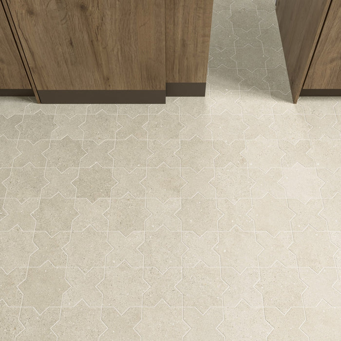 Muscat Sands Star & Cross Wall & Floor Tiles