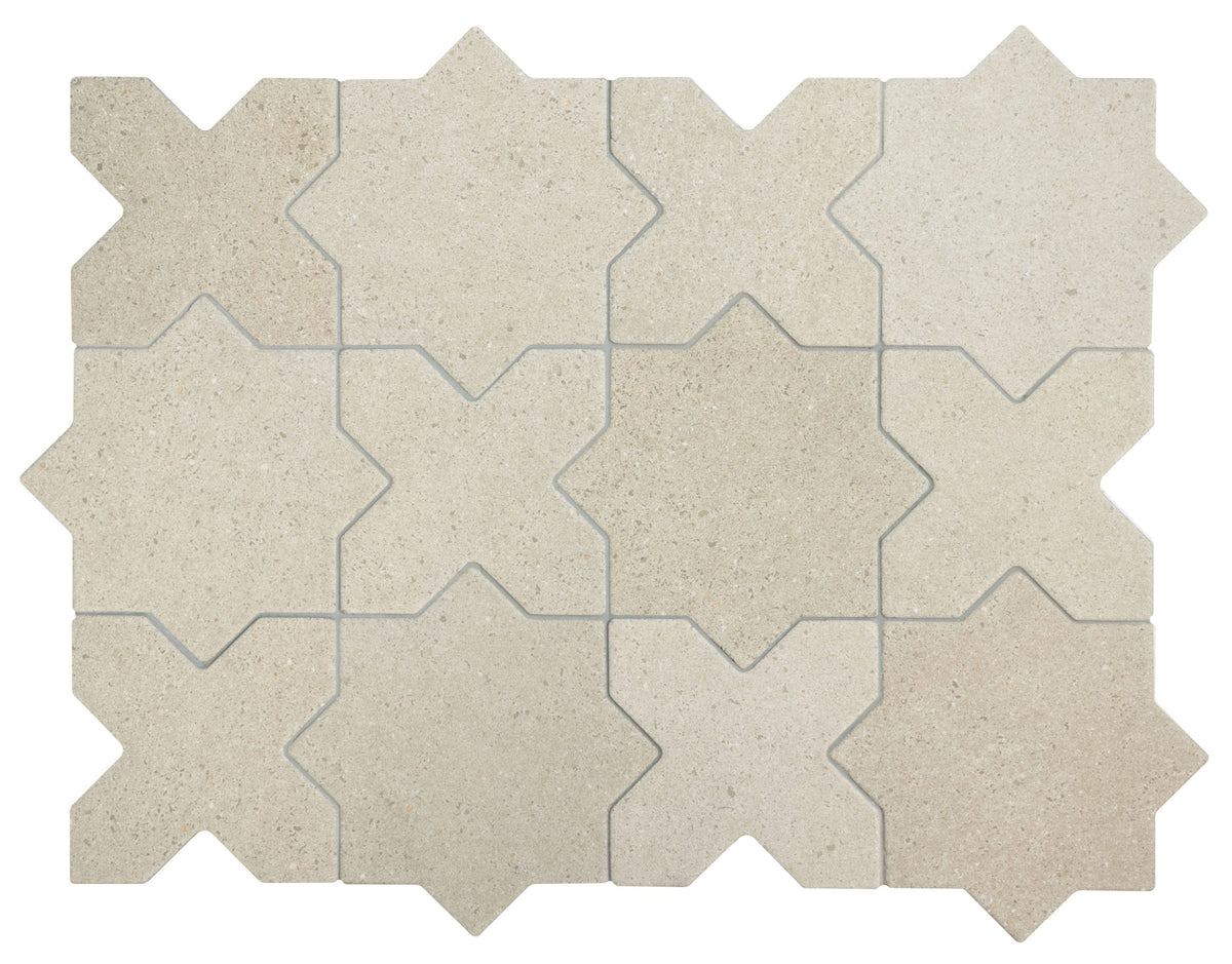 Muscat Sands Star & Cross Wall & Floor Tiles