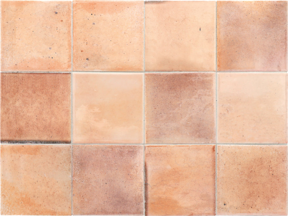 FULL TILE SAMPLE Saigon Rose Square Wall Tiles | 10cm x 10cm