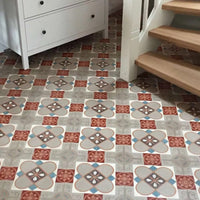 Westminster Manor B Victorian Tile 20cm x 20cm