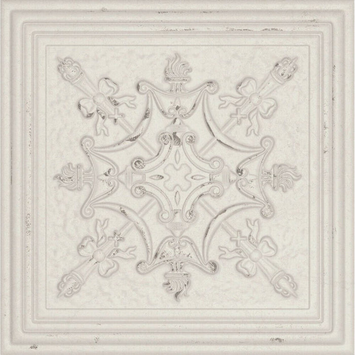 Regency Tin White Embossed Wall Panel Tiles