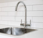 Brooklyn White Gloss  | Flat Subway Metro Brick Wall Tile | 7.5cm x 30cm