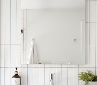 Brooklyn White Matt | Flat Subway Metro Brick Wall Tile | 7.5cm x 30cm