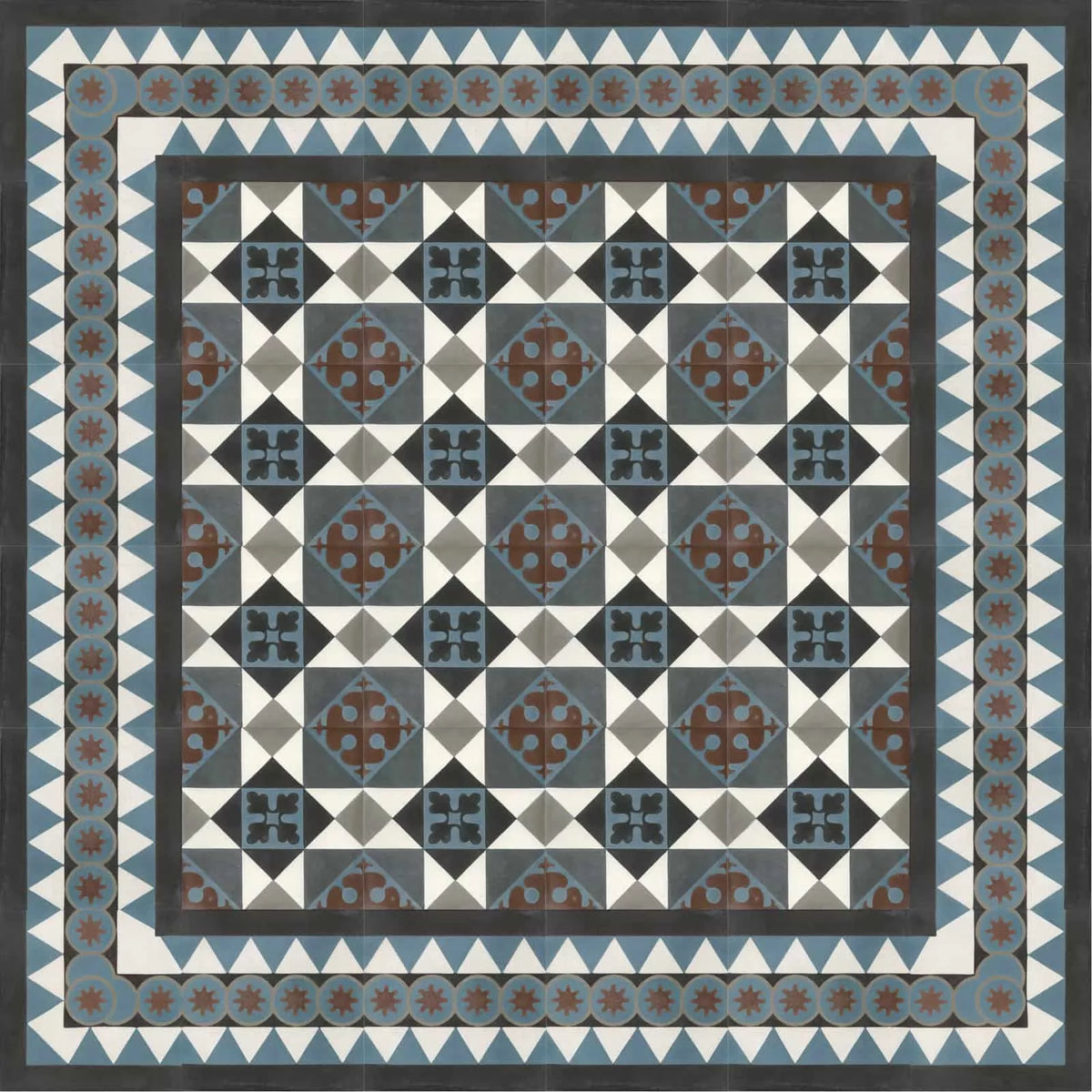 Westminster Manor A Victorian Tile 20cm x 20cm
