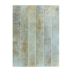 Jumairah Aqua Green wall tiles 5x40cm, displaying a soft aqua colour with gentle variation and an organic, handcrafted look.