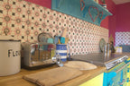 Madeira Rose Pink Moroccan Wall & Floor Tiles 20cm x 20cm